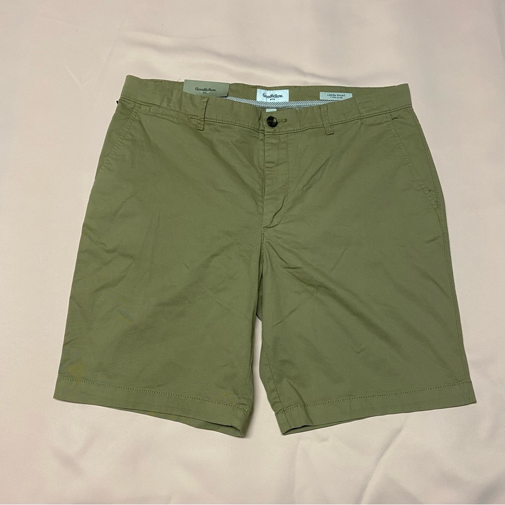 NWT Goodfellow & Co Linden Flat Front Shorts for Men